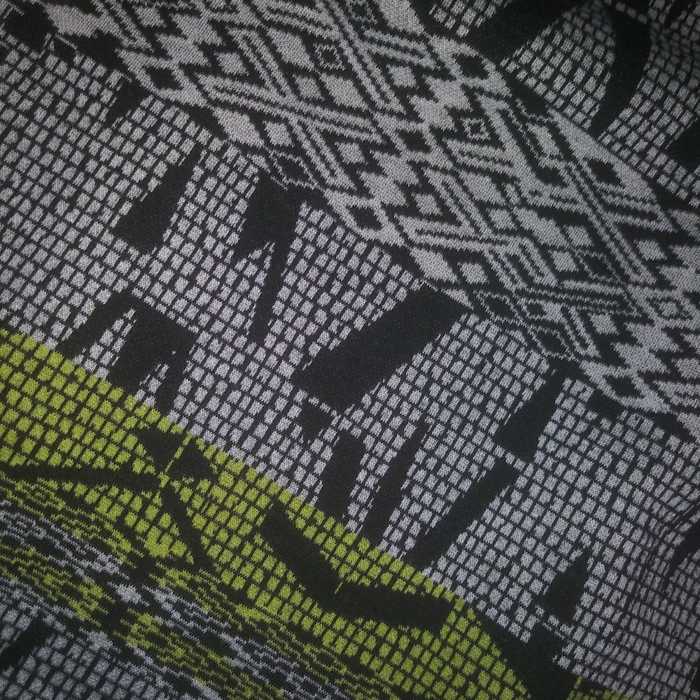 Silence + Noise Green Print Maxi Dress w/ Cutouts